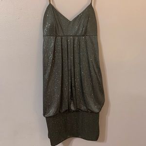 Silver Cocktail Dress